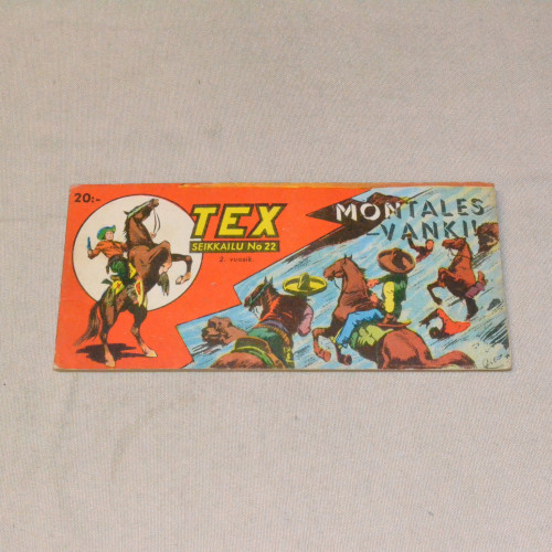 Tex liuska 22 - 1954 Montales-vanki! (2. vsk)